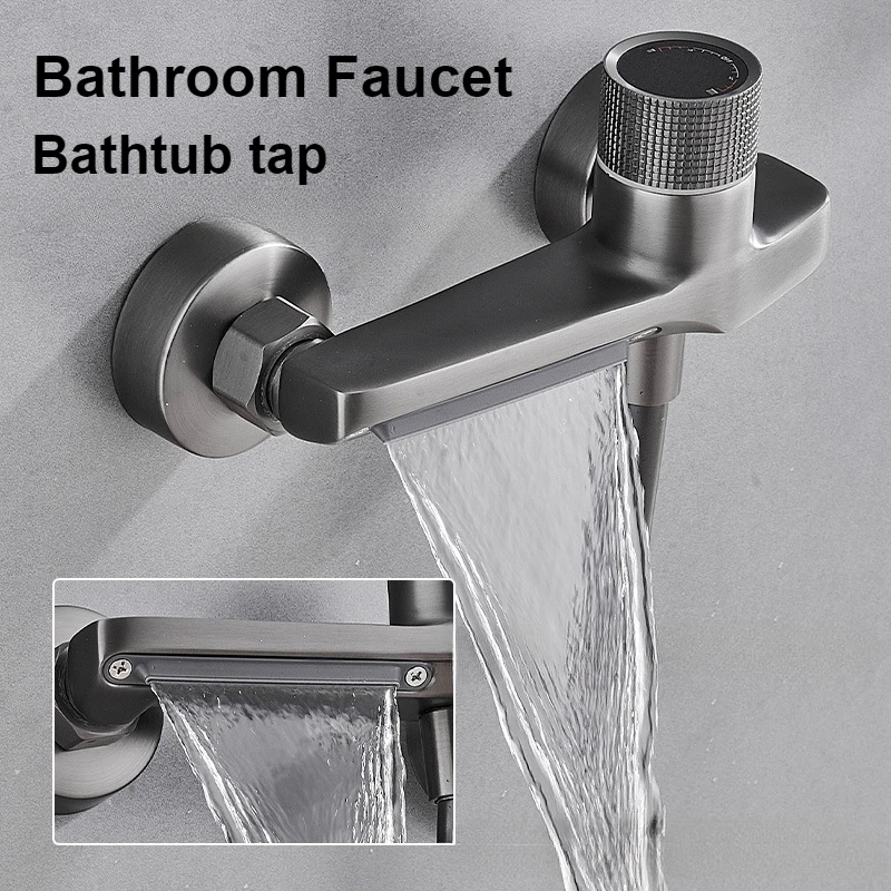Home Bathroom Water Heater - Warm- und Kaltwasserbereiter Mischventil Wandmontage Badewannenarmaturen