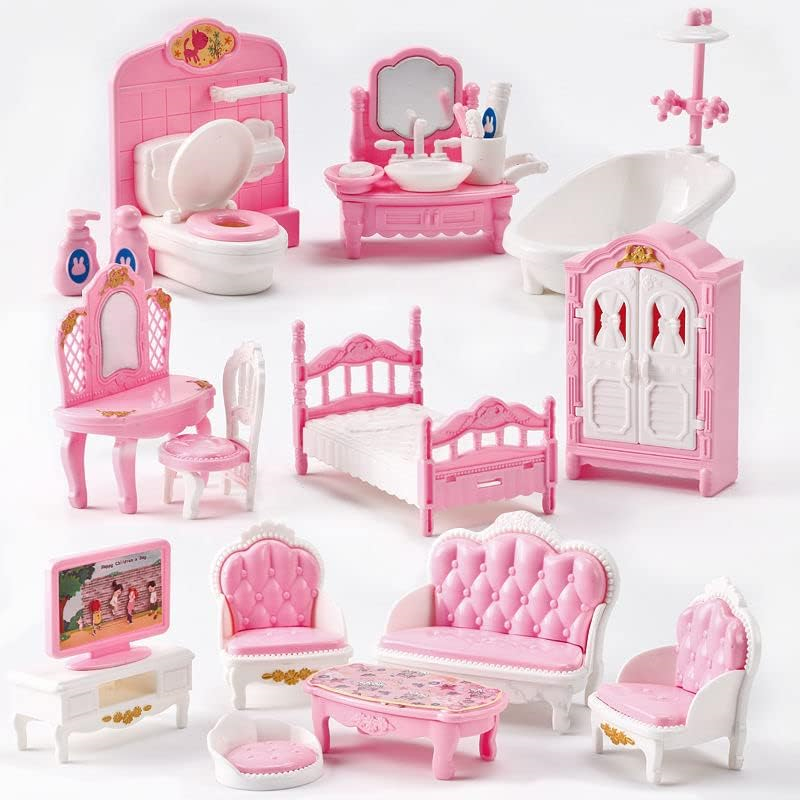 Zara Home Bathroom Accessories - Antike Miniatur-Wohn möbel, Puppen zubehör für