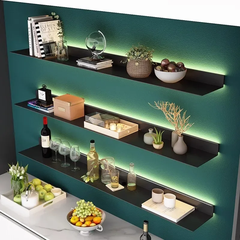 Zara Home Bathroom Accessories - Eisen schwimmende Wandre gal Küche Lagerung