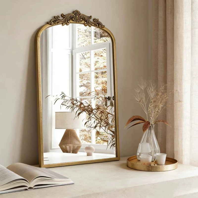 Home Living Bathroom Vanity - Schminktisch Luxus-Spiegel Wohnzimmer Moderner Kosmetikspiegel Nordischer