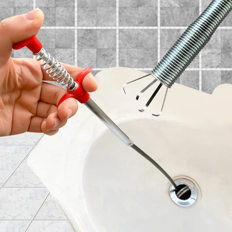 Plunger Toilet - Küchenspüle, Reinigungsrohr, Kolben und Waschbecken, Kanalisation,