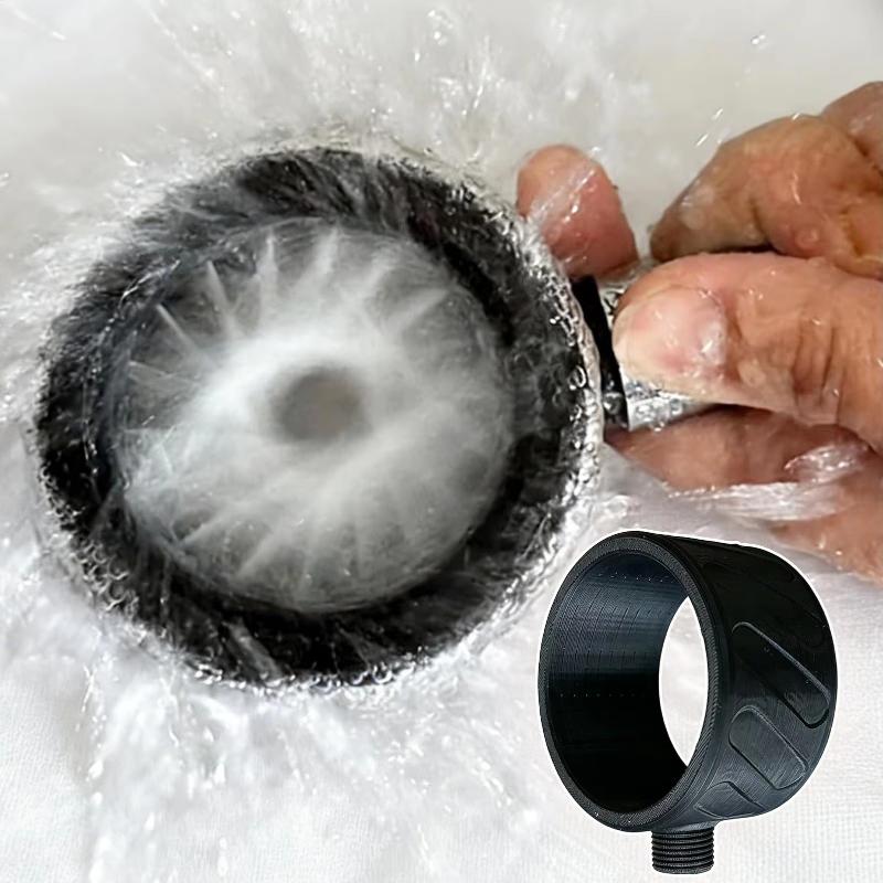 Home Bathroom Shower - Badezimmer-Duschkopf für Männer, 1 Stück, Hochdruck-Spiraldüse,