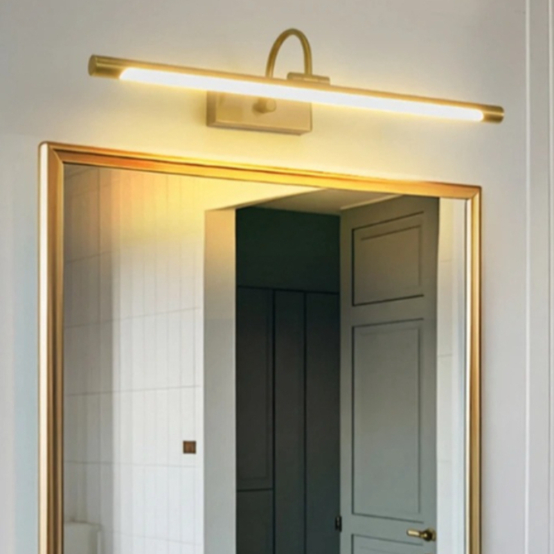 Home Living Bathroom Vanity - Europäischer minimalistischer LED-Wandleuchter in Schwarz &