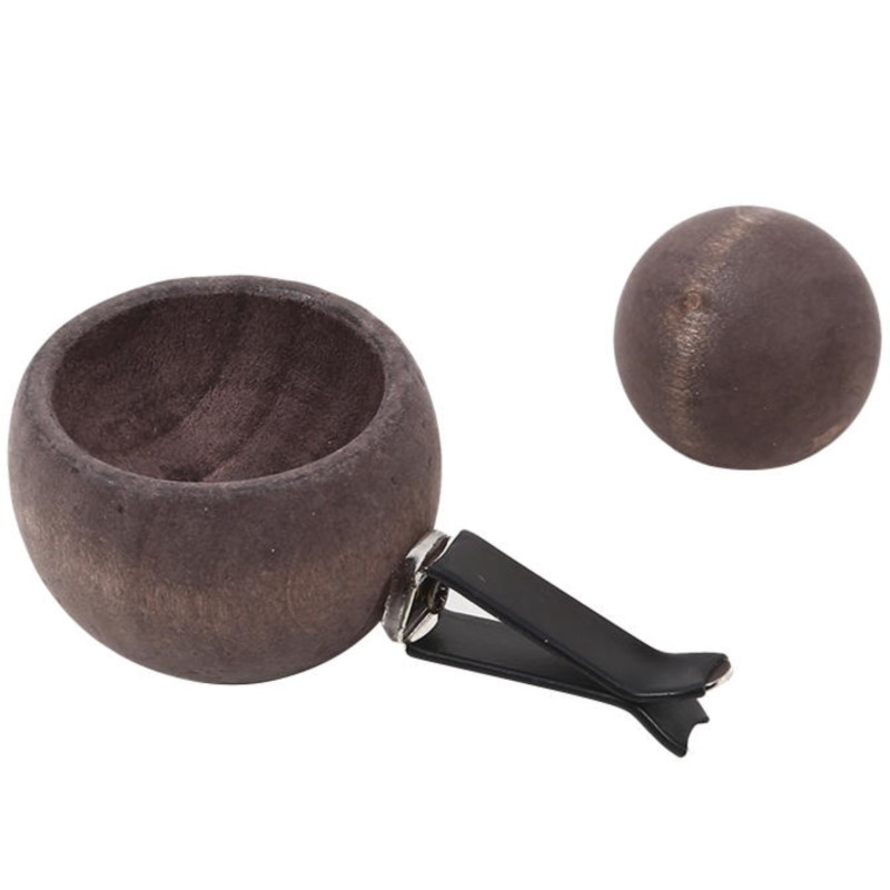 Zara Home Bathroom Accessories - Mini-Duftöldiffusor aus Holz, natürlicher Duft-Aromadiffusor für