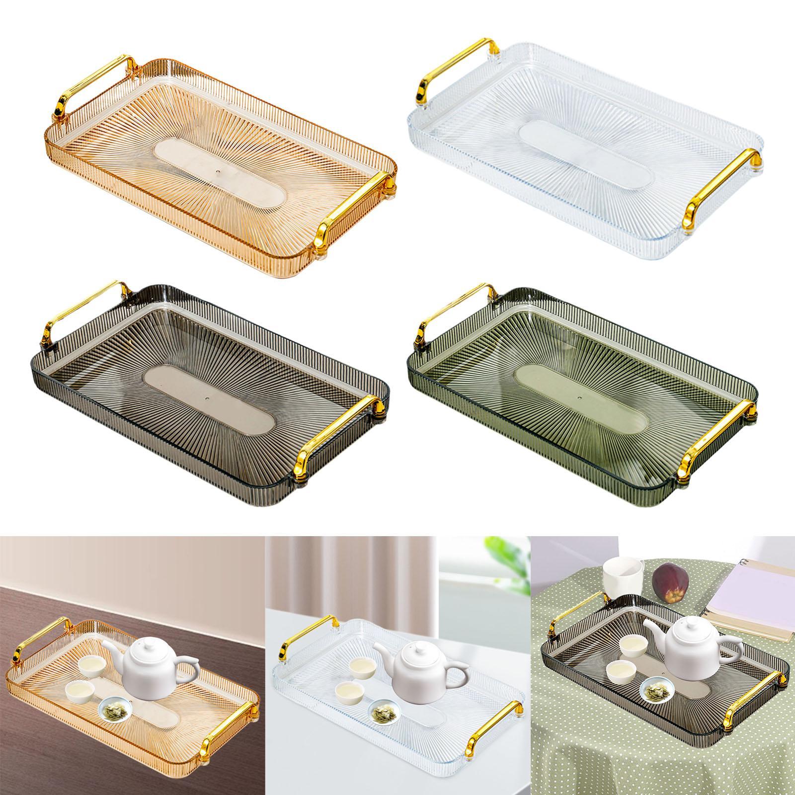 Home Living Bathroom Vanity - Serviertablett und Arbeitsplatten-Organizer für Parfüm und