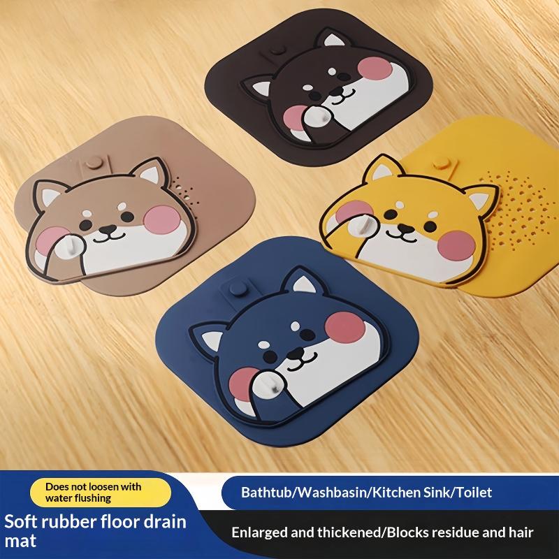 Home Bathroom Rugs - Bodenablauf-Deodorant für Bad und Dusche, Silikon-Abflussmatte,