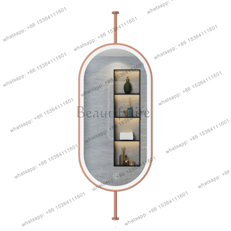 Home Living Bathroom Vanity - zj.Größe 60x90cm Decken-Oval-Hängespiegel Modern Einfache Heimdekoration
