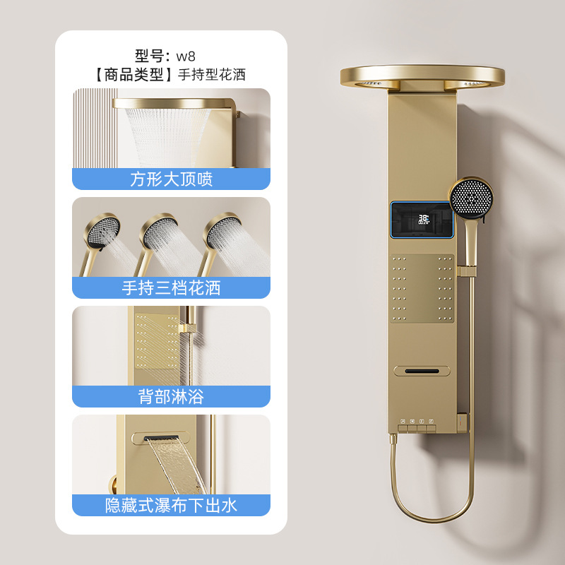 Space-Gray Smart Digital Displ – Home Bathroom Shower Bewertung und Preis
