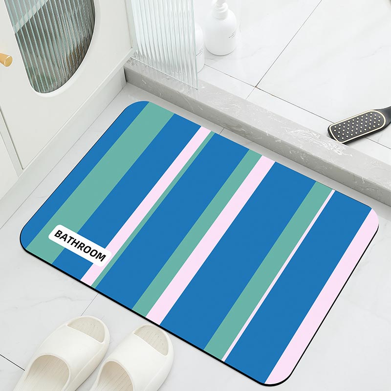 Rutschfeste Badematte, gestrei – Zara Home Bathroom Accessories Bewertung und Preis