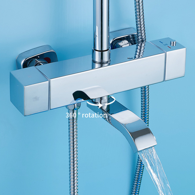 Galvanisiertes Edelstahl-Therm – Home Bathroom Shower Bewertung und Preis