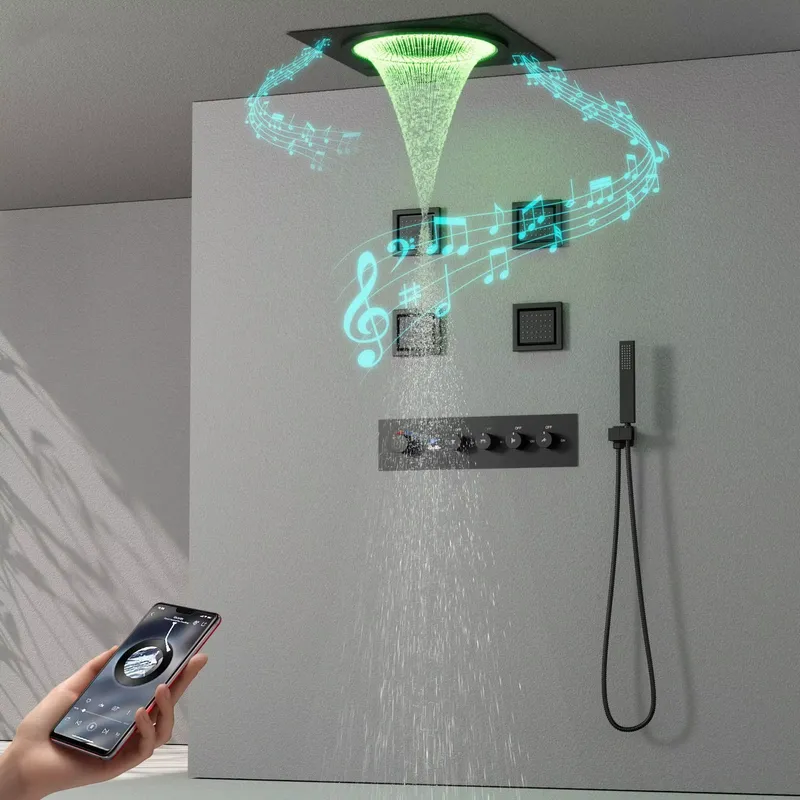 Intelligentes LED-Duschset Bad – Home Bathroom Shower Bewertung und Preis