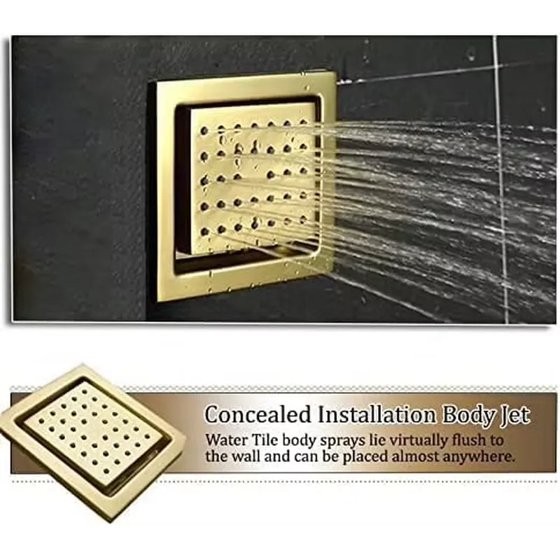Intelligentes LED-Duschset Bad – Home Bathroom Shower Bewertung und Preis