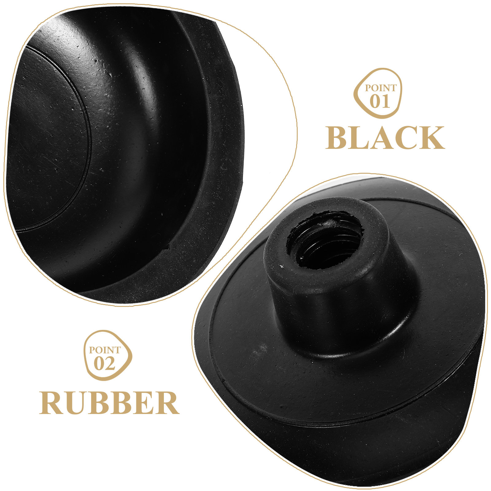 2 Stück Gummi-Plunger-Ersatzkö – Plunger Toilet Bewertung und Preis