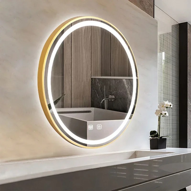 60/70/80 cm LED Smart Gold Rah – Home Living Bathroom Vanity Bewertung und Preis