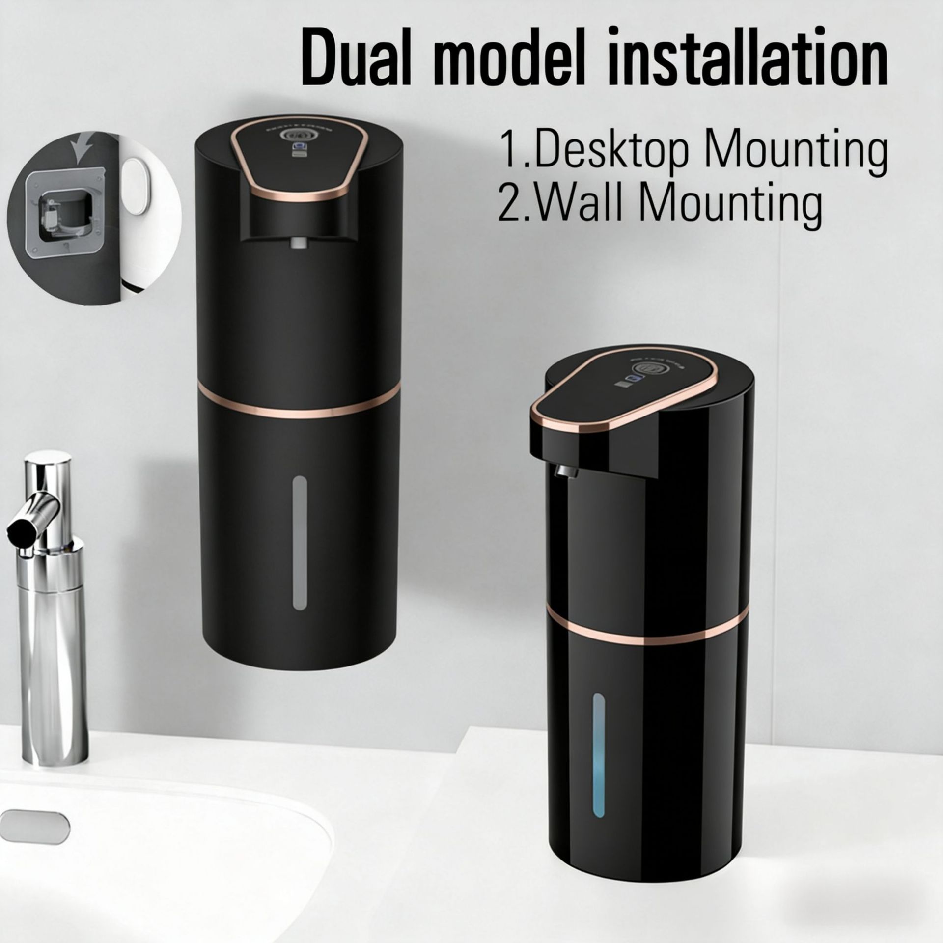 Neuer elektrischer Seifenspend – Home Bathroom Wall Soap Dispenser Bewertung und Preis