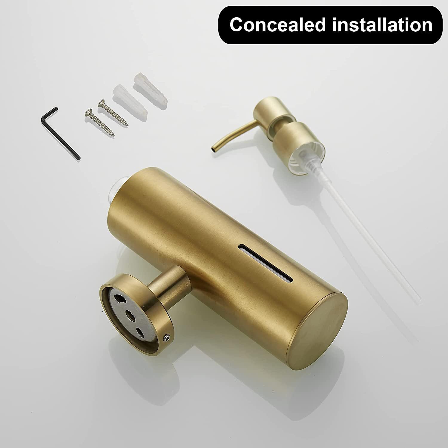 Einzelner 250ML Seifenspender  – Home Bathroom Wall Soap Dispenser Bewertung und Preis