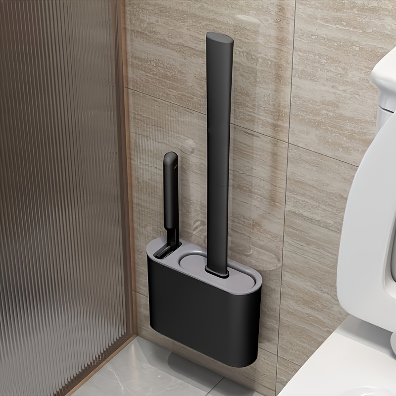 Wandmontierte Toilettenbürste, – Home Goods Bathroom Storage Bewertung und Preis