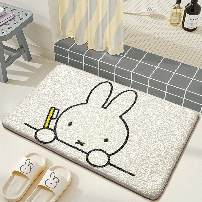 Kawaii Miffy Bodenmatte Niedli – Home Bathroom Mats Bewertung und Preis
