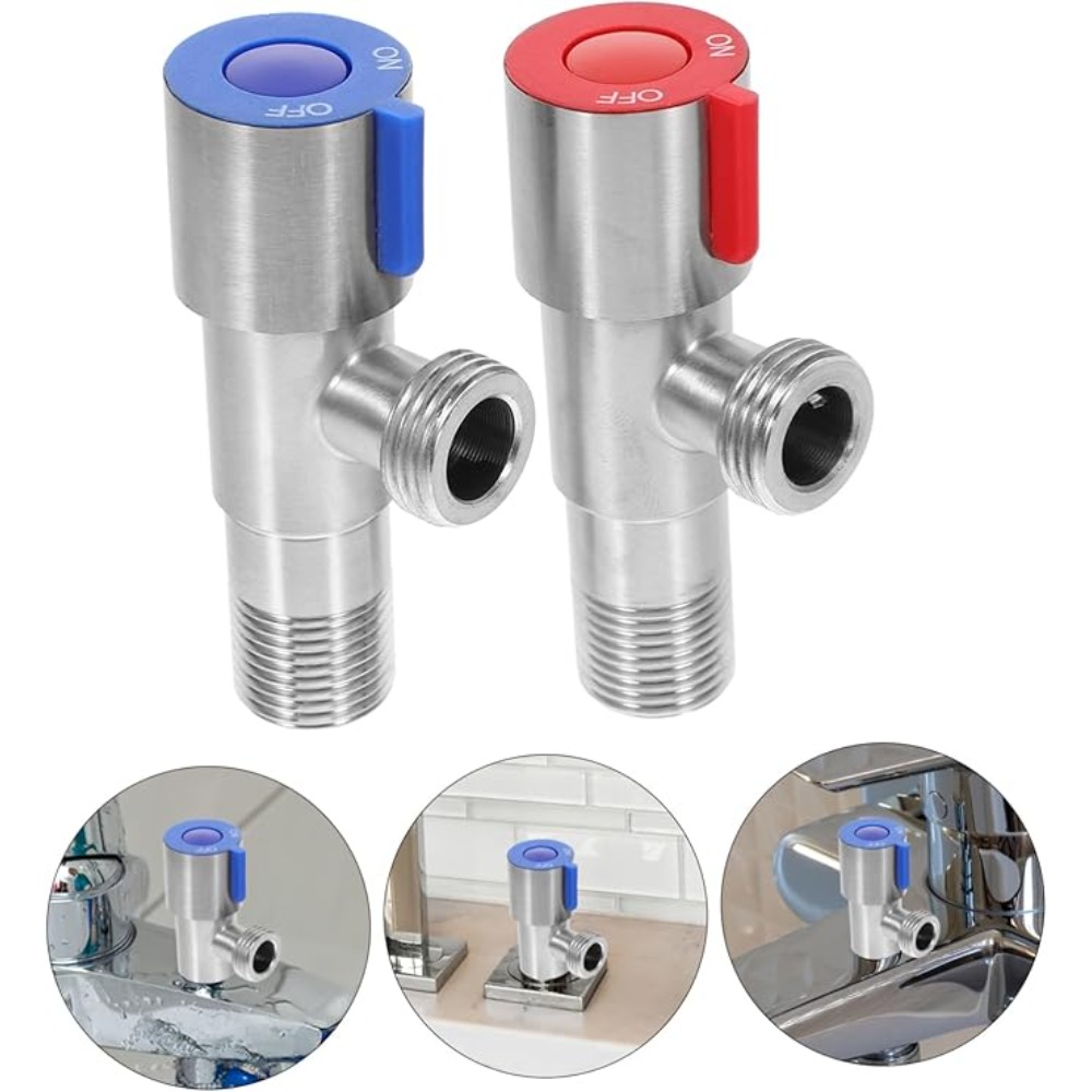 Edelstahl Heiß Kalt Einlass Ve – Home Bathroom Water Heater Bewertung und Preis