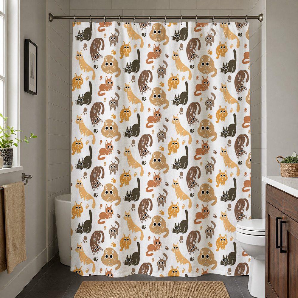 Entzückender Duschvorhang mit  – Adorable Home Bathroom Ideas Bewertung und Preis