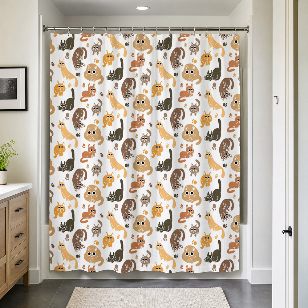 Entzückender Duschvorhang mit  – Adorable Home Bathroom Ideas Bewertung und Preis