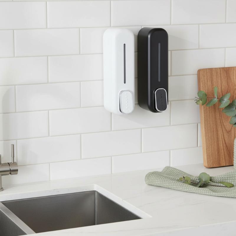 Manuelle ABS-Seifenspenderpump – Home Bathroom Wall Soap Dispenser Bewertung und Preis