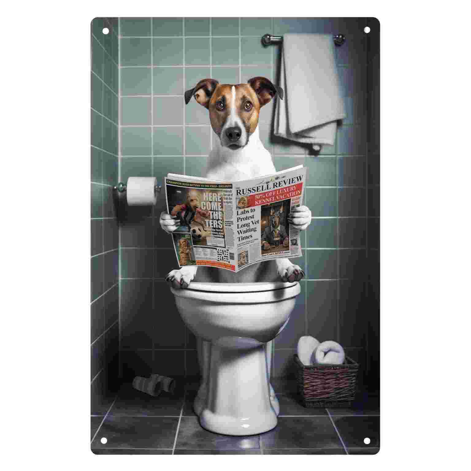 2D FLAT 1 Stück lustiges Wandb – Home Bathroom Wall Art Bewertung und Preis