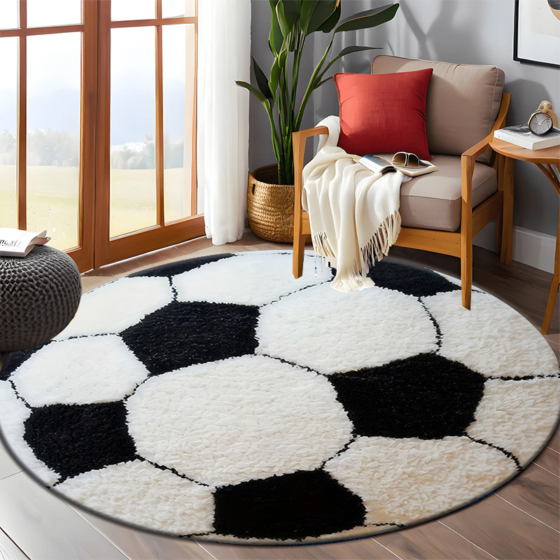 VIKAMA Kreativer Fußball-Teppi – Zara Home Bathroom Accessories Bewertung und Preis