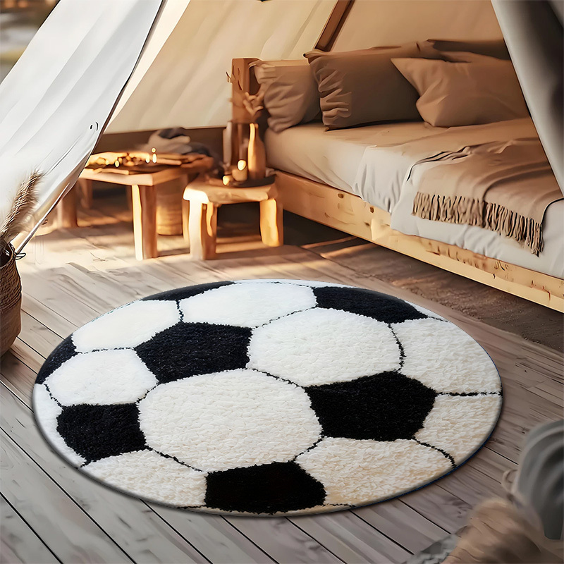 VIKAMA Kreativer Fußball-Teppi – Zara Home Bathroom Accessories Bewertung und Preis