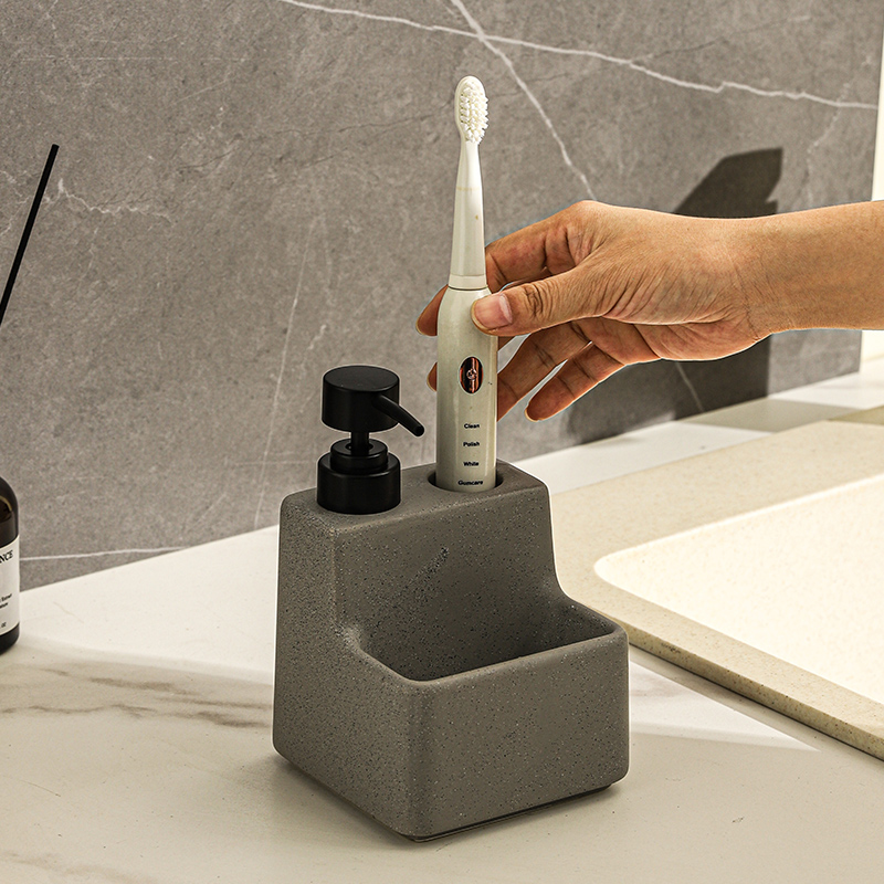 Integrierter Aufbewahrungsbehä – Home Bathroom Soap Dispenser Bewertung und Preis