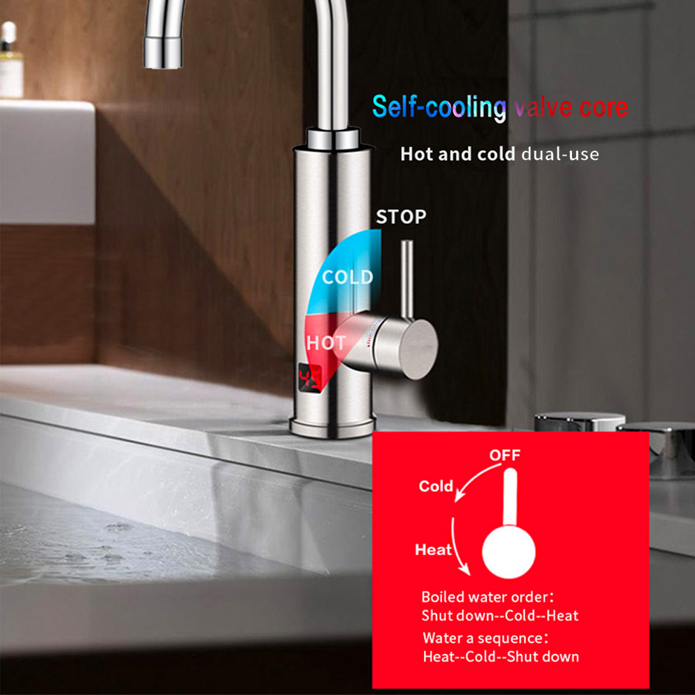 3000 W elektrischer Warmwasser – Home Bathroom Water Heater Bewertung und Preis