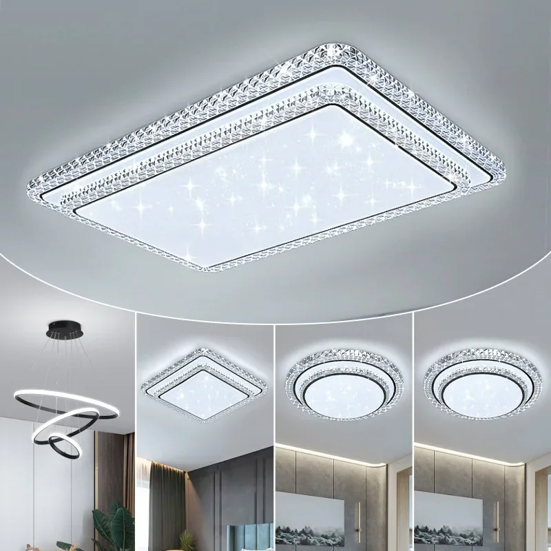 Moderne Diamant-Deckenleuchte  – Home Bathroom Design Simple Bewertung und Preis