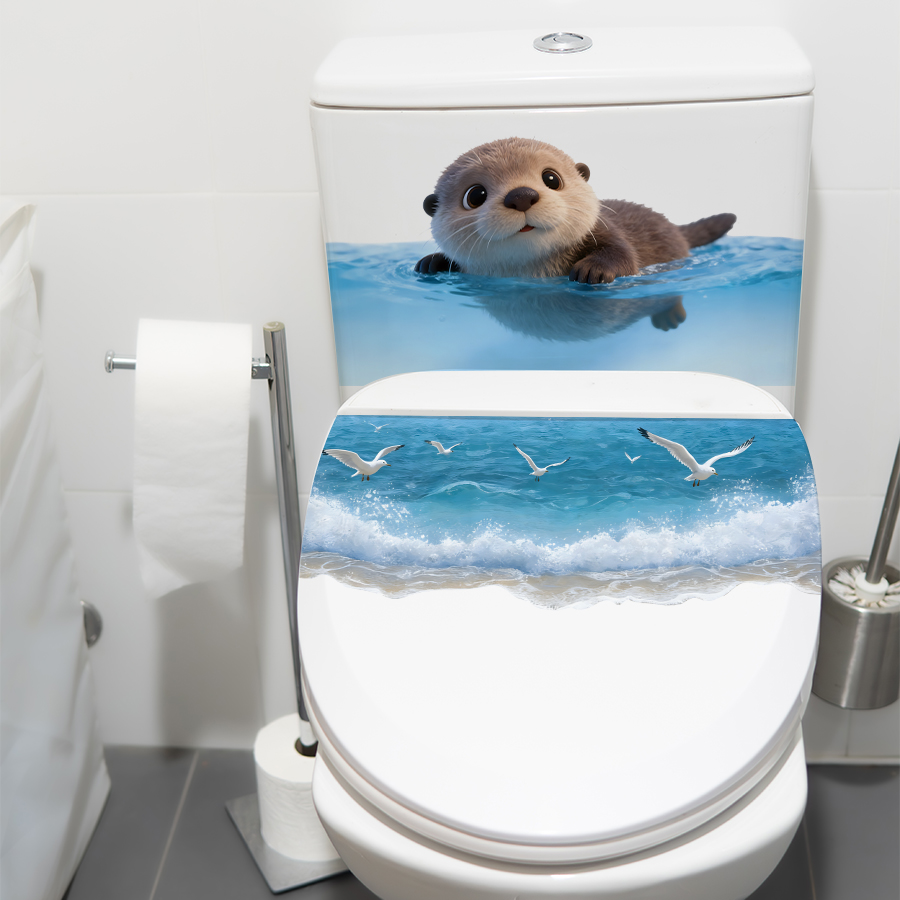 1 Stück niedlicher Otter-Toile – Tiny Home Bathroom Kit Bewertung und Preis