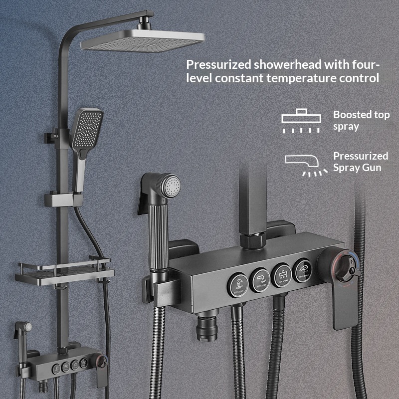 Edelstahl-Duschset Anti-Kalk S – Home Bathroom Shower Bewertung und Preis