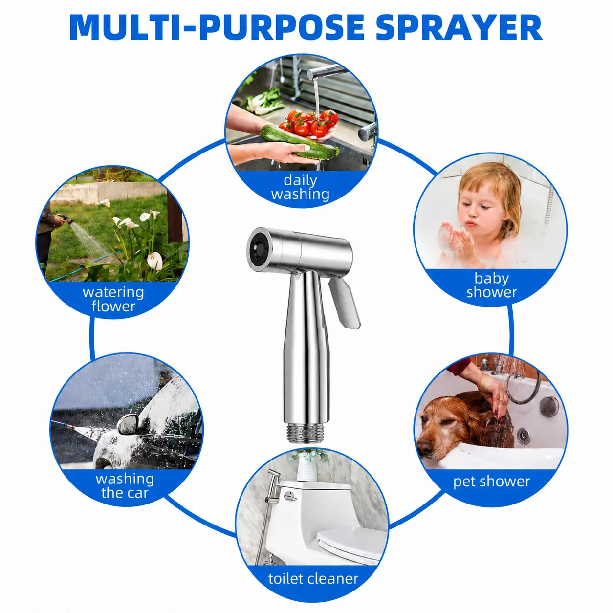 Tragbarer Handbrause-Bidet-Spr – Plunger Toilet Bewertung und Preis