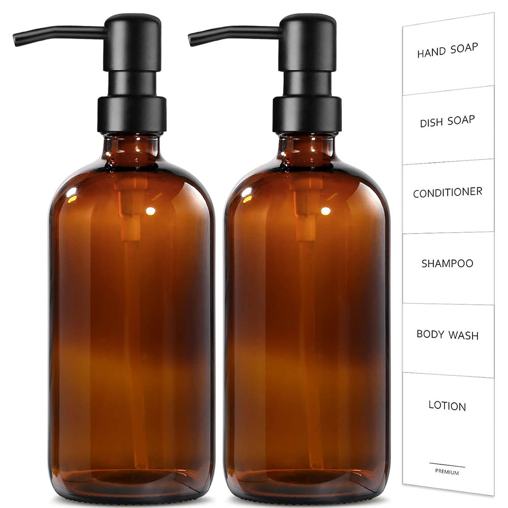 Seifenspender aus bernsteinfar – Home Bathroom Soap Dispenser Bewertung und Preis