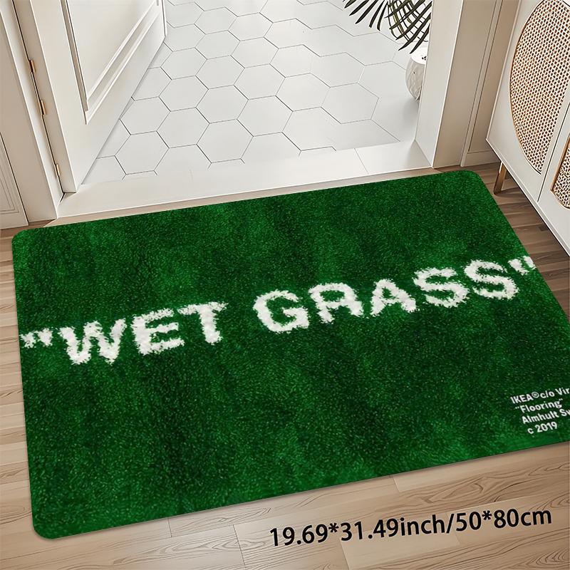 VIKAMA Light Luxury WET GRASS  – Home Bathroom Rugs Bewertung und Preis