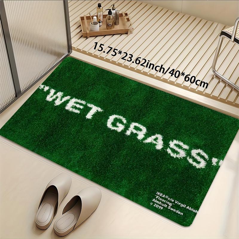 VIKAMA Light Luxury WET GRASS  – Home Bathroom Rugs Bewertung und Preis
