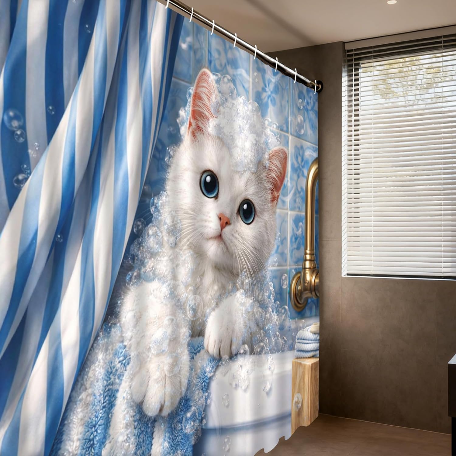 Entzückender Kätzchen-Bubble-D – Adorable Home Bathroom Ideas Bewertung und Preis