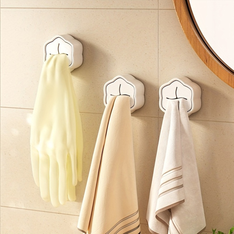 6 Stück Selbstklebende Handtuc – Home Goods Bathroom Storage Bewertung und Preis
