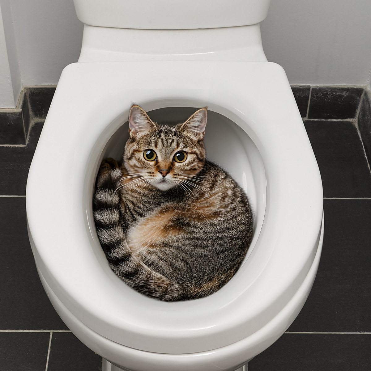 3D Lustige Katze Toilette Aufk – Tiny Home Bathroom Kit Bewertung und Preis