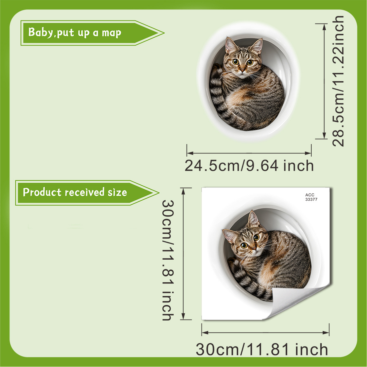 3D Lustige Katze Toilette Aufk – Tiny Home Bathroom Kit Bewertung und Preis