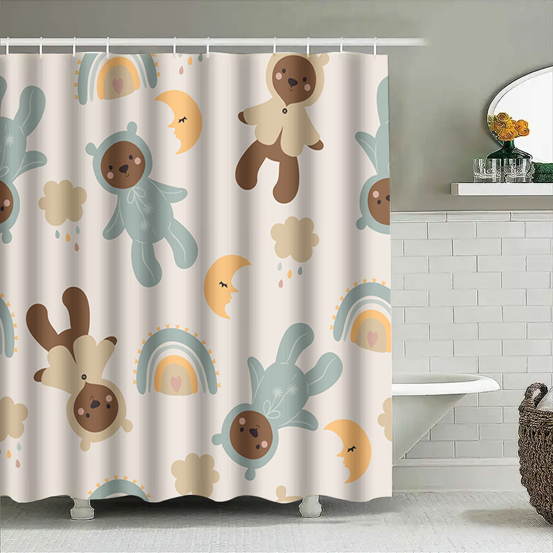 Entzückendes Duschvorhang-Set  – Adorable Home Bathroom Ideas Bewertung und Preis
