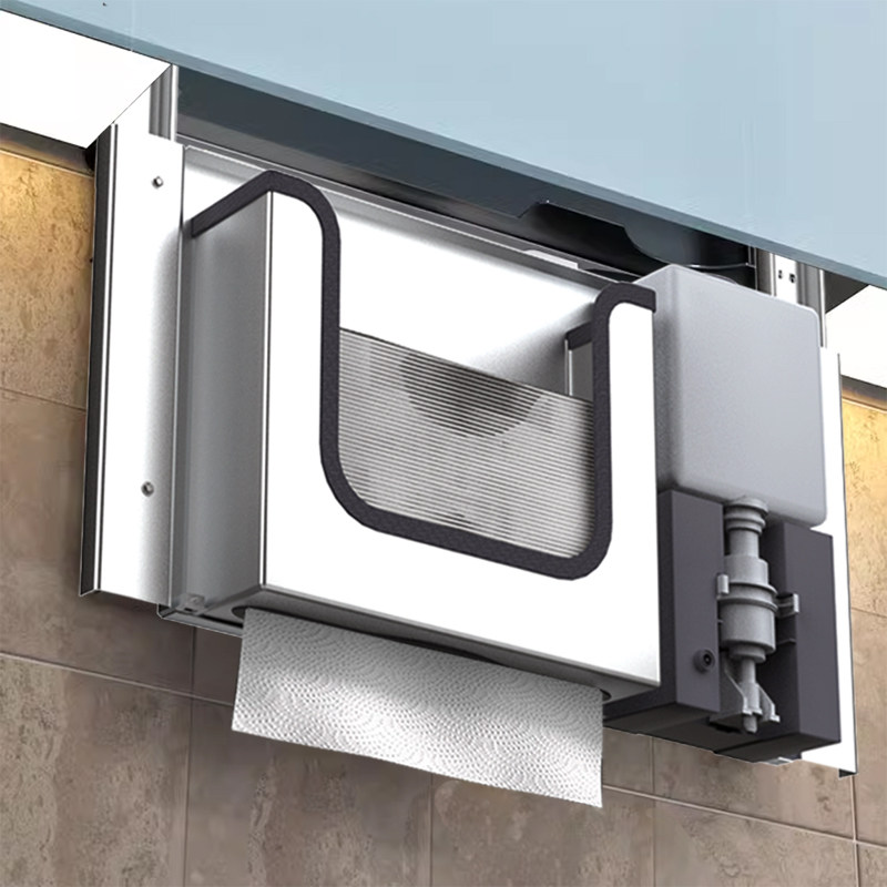 Edelstahl Versteckter Papierha – Home Bathroom Paper Towel Dispenser Bewertung und Preis
