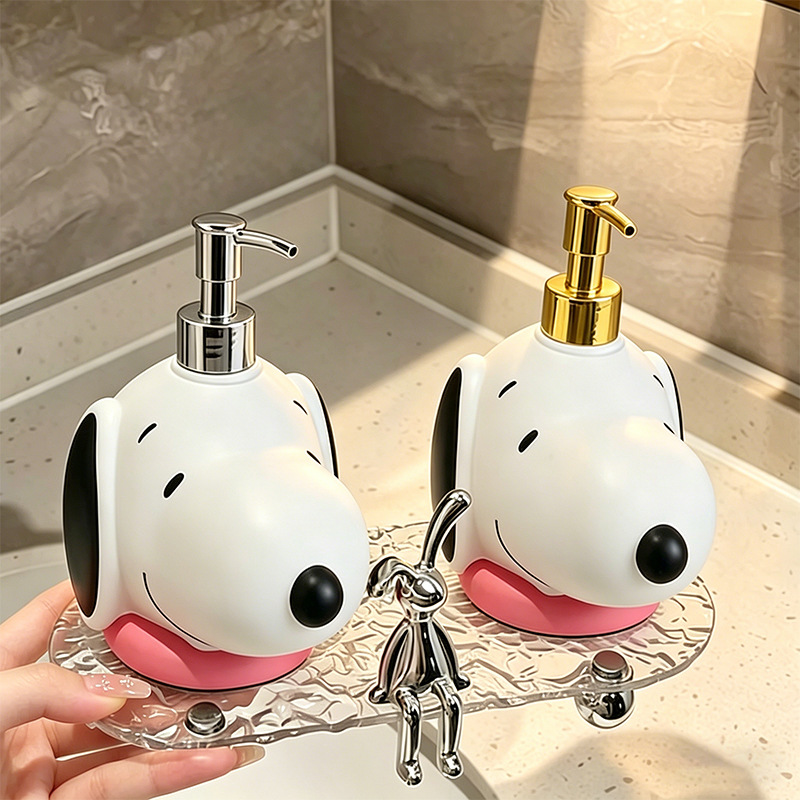 Kawai Cartoon Snoopy Seifenspe – Home Bathroom Soap Dispenser Bewertung und Preis