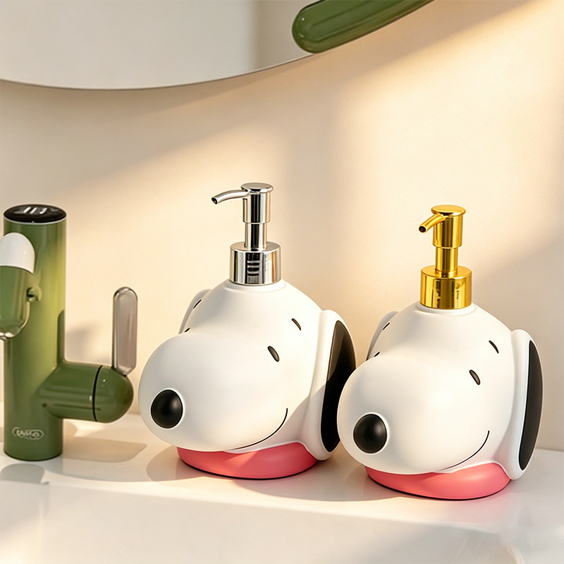 Kawai Cartoon Snoopy Seifenspe – Home Bathroom Soap Dispenser Bewertung und Preis