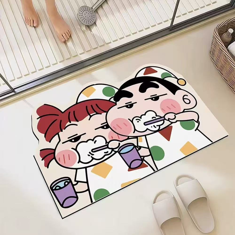 Duschraum-Wasseraufnahmematte, – Home Bathroom Mats Bewertung und Preis