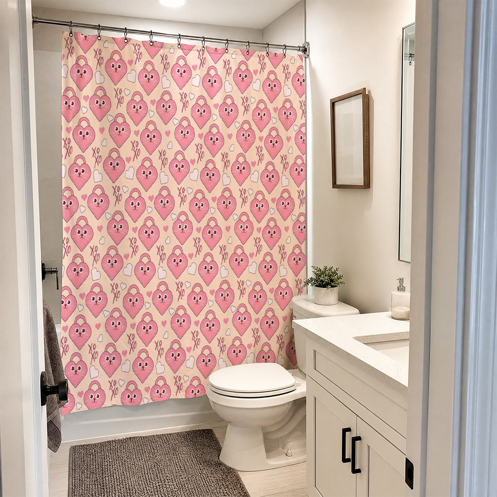 Entzückender Duschvorhang mit  – Adorable Home Bathroom Ideas Bewertung und Preis
